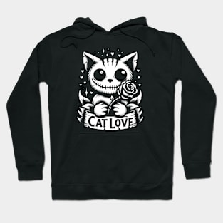 Cat love Hoodie